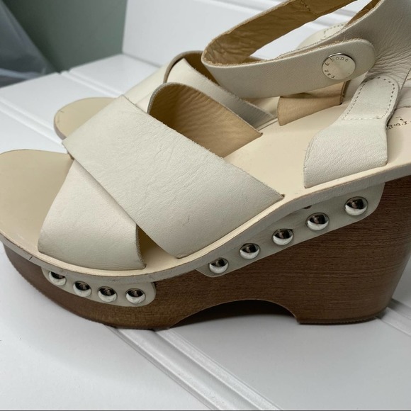 Rag & Bone Ivory Hester Platform Cross Size 38 - Picture 7 of 12
